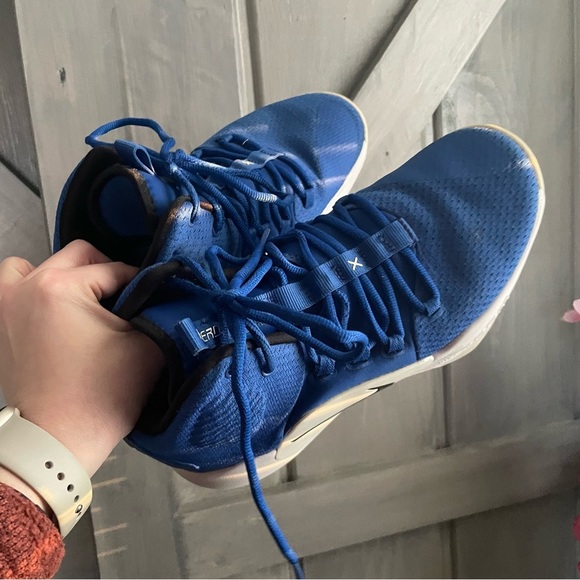 Nike Hyperdunk X 'Blue‎ White Basketball Size 7.5 - Picture 2 of 12